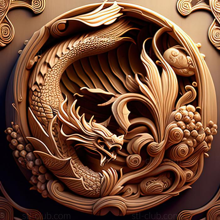 3D модель Жемчуг дракона Волшебство начинается (STL)